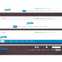 DNN Porto Skins with 9 Headers