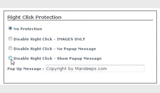 Page Protection